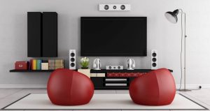 Modern TV wall unit